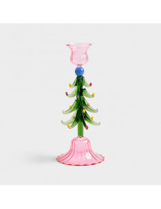 Candle Holder Merry Tree