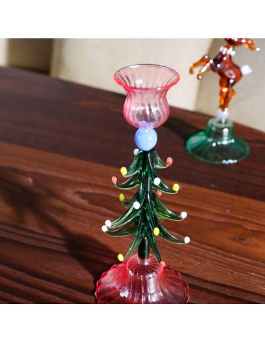 Candle Holder Merry Tree