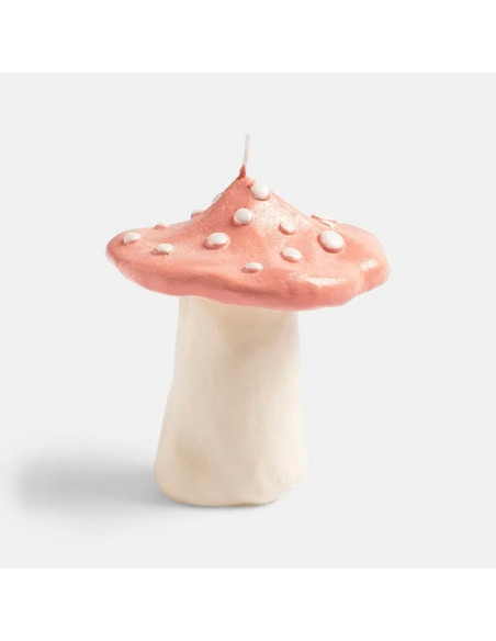 Candle Mushroom Pink