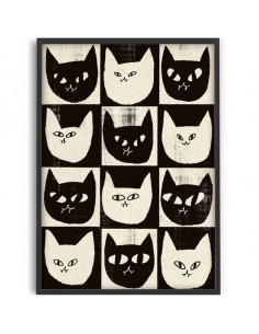 Enikő Eged - Black & White Cats