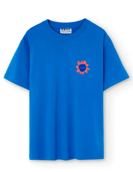 T-shirt Follow the Sun Blue Nowhere