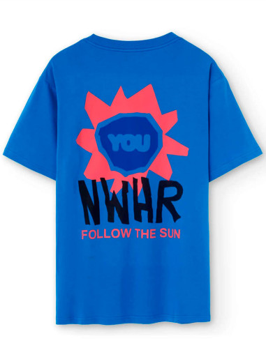 Camiseta Follow the Sun Blue Nowhere