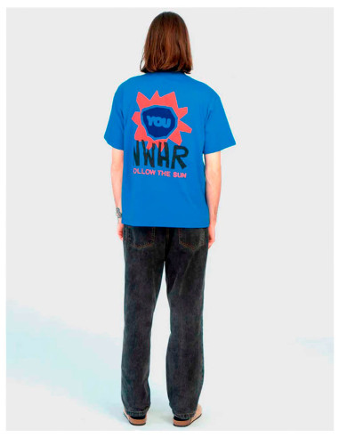 T-shirt Follow the Sun Blue Nowhere