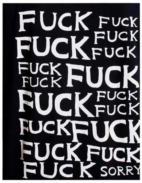 Camiseta Fuck Sorry