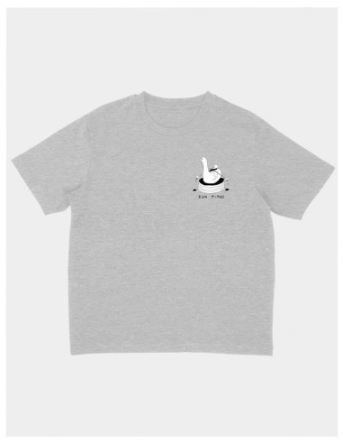 Camiseta Fun Times Gris Yahya