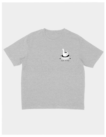 Camiseta Fun Times Gris Yahya