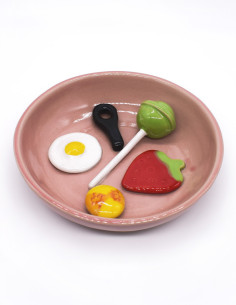 Plato Cerámica Mix Dulces