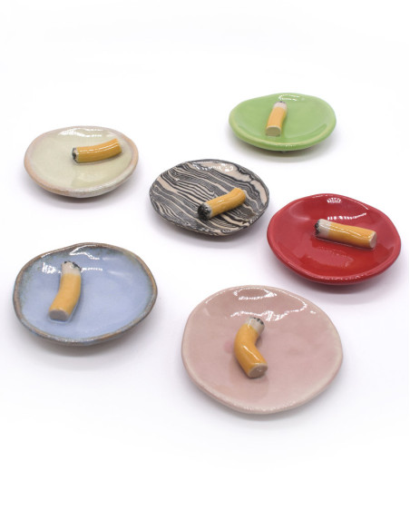 Small Ceramic Ashtrays Cigarette