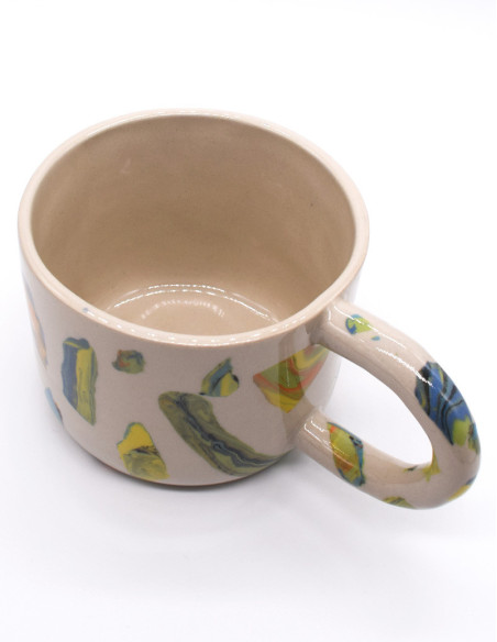 Taza Cerámica Mármol