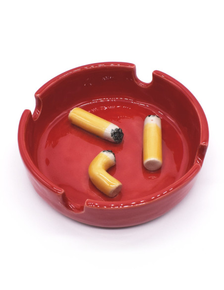 Ceramic Ashtray Cigarettes