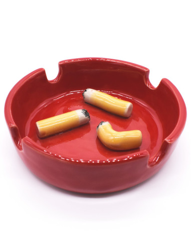 Ceramic Ashtray Cigarettes