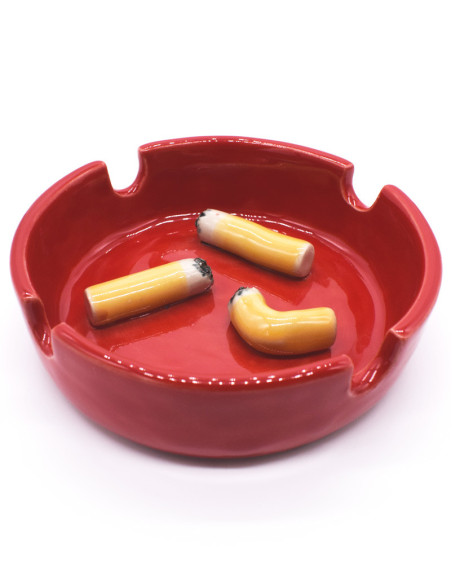 Ceramic Ashtray Cigarettes