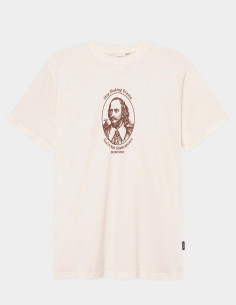 Camiseta Shakespeare Drama Blanco Roto 2