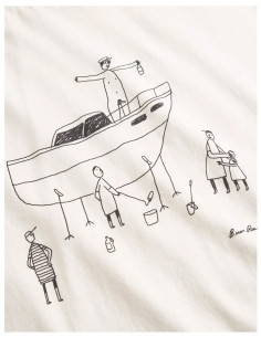 copia de Camiseta BBQ Blanca