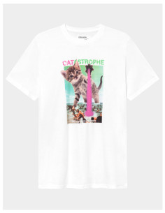 Camiseta Catastrophe Blanco