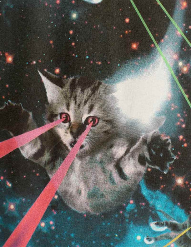 T-shirt Lazer Cats