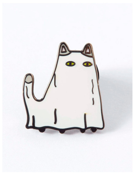 Gato Fantasma Enamel Pin