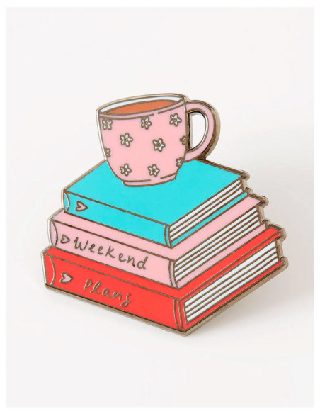 Weekend Plans Enamel Pin
