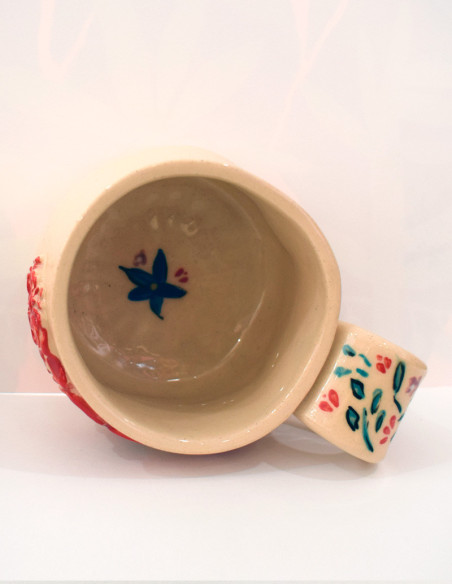 Taza Cerámica Stay High Hecha a Mano