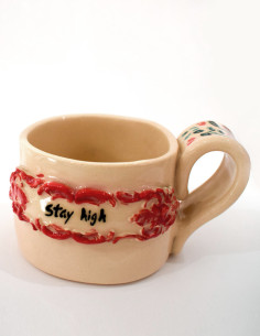 Stay High Handmade Ceramic Mug