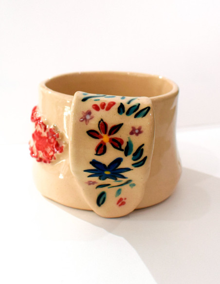 Taza Cerámica Hot Stuff Hecha a Mano