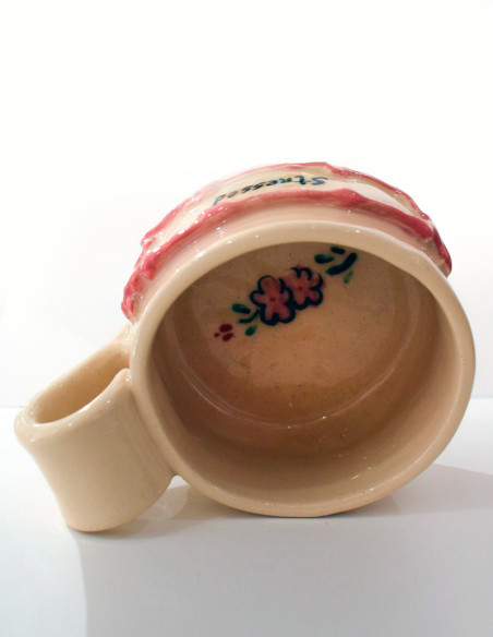 Taza Cerámica Stressed Hecha a Mano