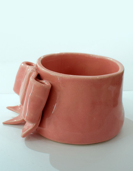 Taza Lazo Cerámica Hecha a Mano