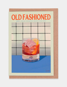 Old Fashioned Greetings Card Elin PK