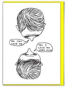 Funny Birthday Card - Do You Love Me Greetings Card