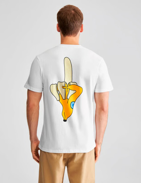 T-shirt F Bananas White