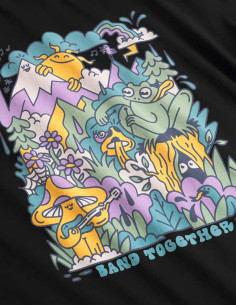 Camiseta Band Together Negra 2