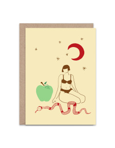 Garden of Eden Greetings Card By The Hands