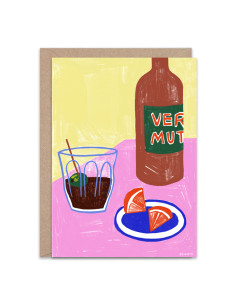 Vermut Greetings Card By En Marte