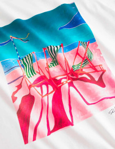Dedicated Camiseta Deck Chairs White 2