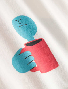 Dedicated Camiseta Smile Cup Off-White 2