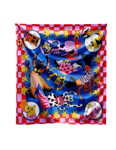 Pañuelo Mediano Cats by Juani Bengali