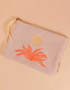 Corduroy Pouch in Pale Pink