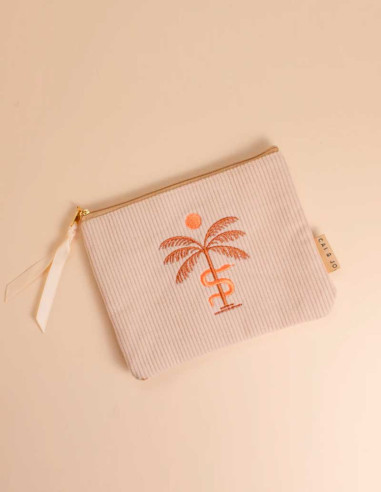 Corduroy Pouch Palm