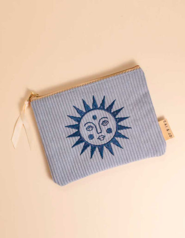 Corduroy Pouch Sun