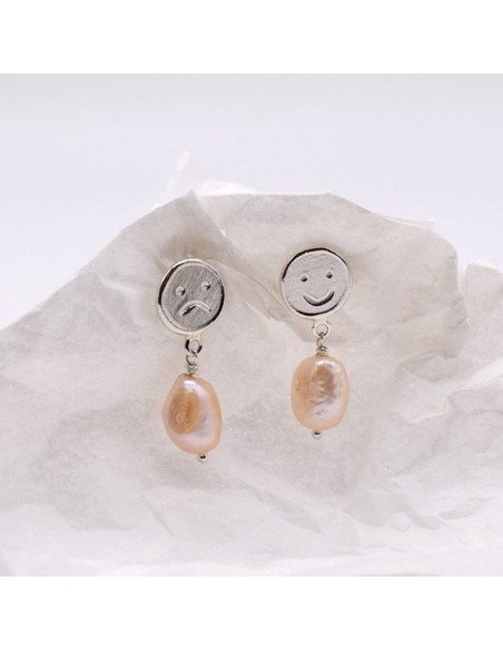 Pendientes Largos CARA happy/sad