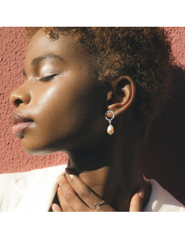 CARA Pearl Dangle Earrings