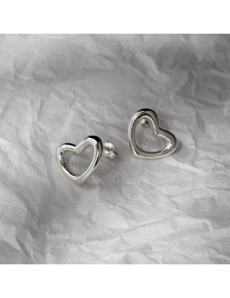 HEARTBEATS Stud Earrings