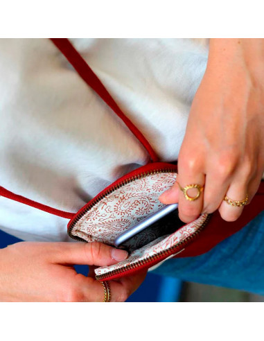 Bolsa Hindbag Cruzada Phone Pouch