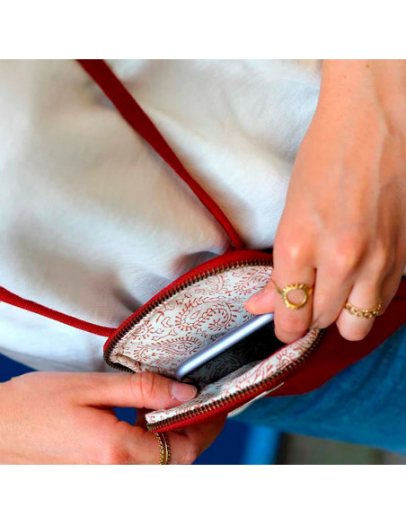 Bolsa Hindbag Cruzada Phone Pouch
